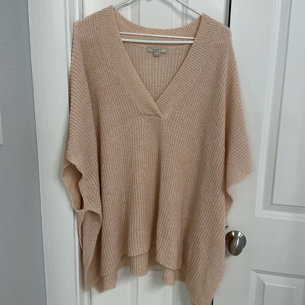 Women’s Poncho Sweater from Loft